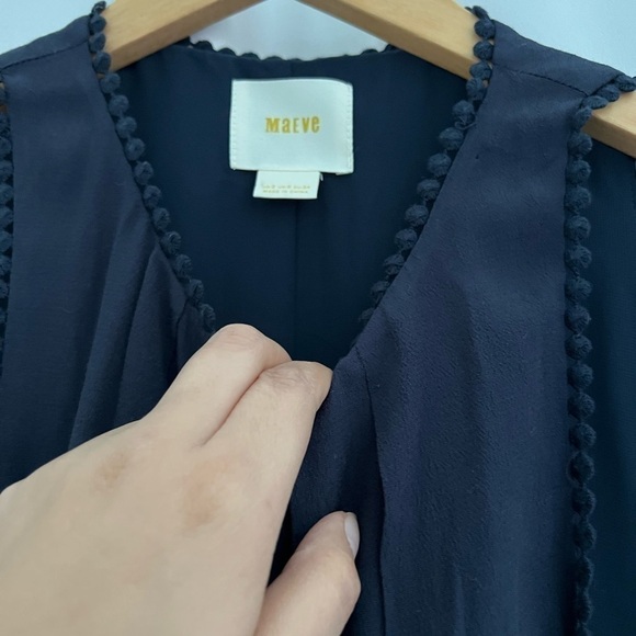 Anthropologie Maeve Festivity Fringe Swing Dress Size 2 - Picture 6 of 8